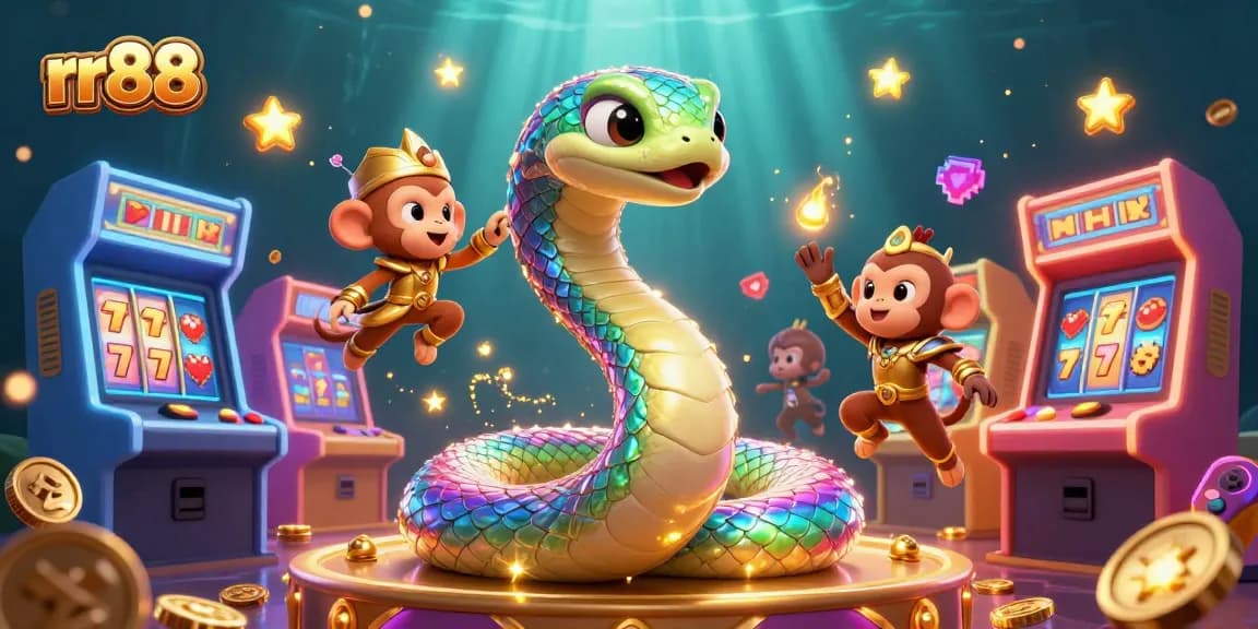 Experience thrilling gameplay at rr88 with a vibrant scene filled with casino elements