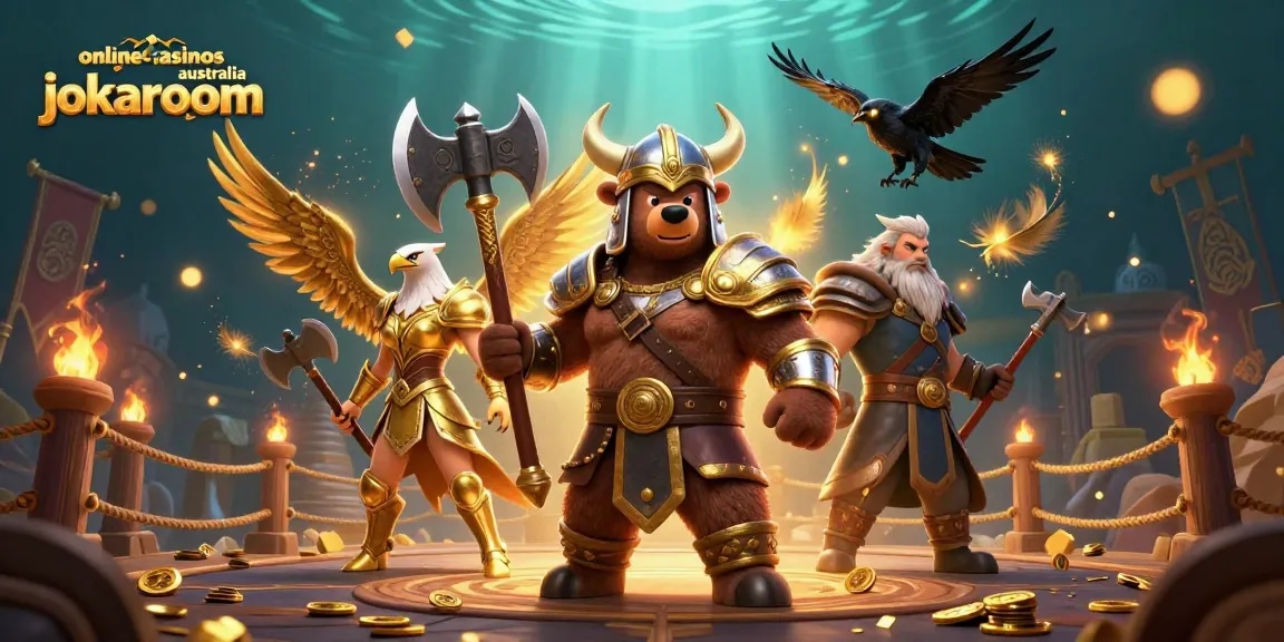 Experience the thrill of online casinos Australia JokaRoom with an epic clash of Viking legends and bonus rewards.
