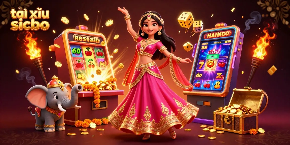 Experience the thrill of tài xỉu sicbo with vibrant 3D characters and dynamic casino elements.